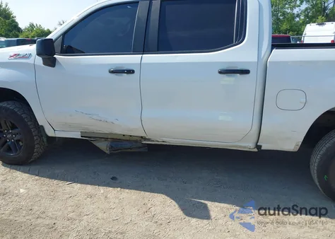 2021 Chevrolet Silverado 1500 4Wd Short Bed Lt Trail Boss из США, поврежденный, VIN 1GCPYFED6MZ137175